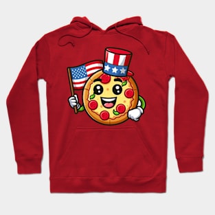 A Whimsical Tribute to American Culture in Cartoon Style T-Shirt Hoodie